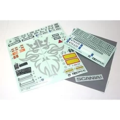 Tamiya Scania R620 Stickerset En Grillmesh (9495581) 1/14