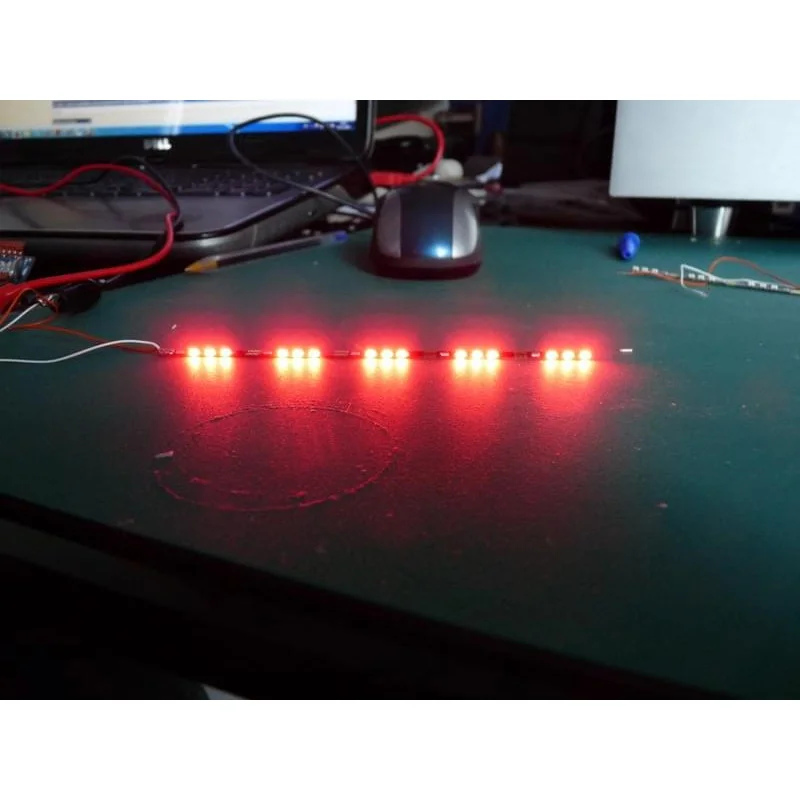 Led Strip Contour Verlichting Rood 4 Led Strip Contour Verlichting Rood - Afbeelding 4