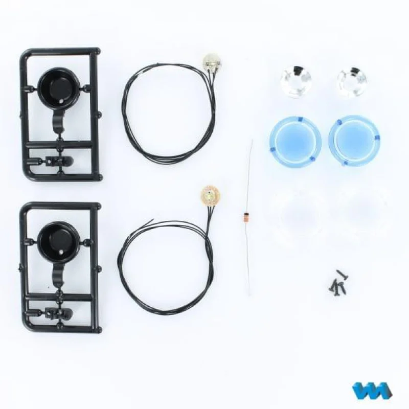 Carson Hella Verstraler Zwart Met Angel Eyes Blauw 7,2 - 12V (1/14) 907571 2 Carson Hella Verstraler Zwart Met Angel Eyes Blauw 7,2 - 12V (1/14) 907571 - Afbeelding 2