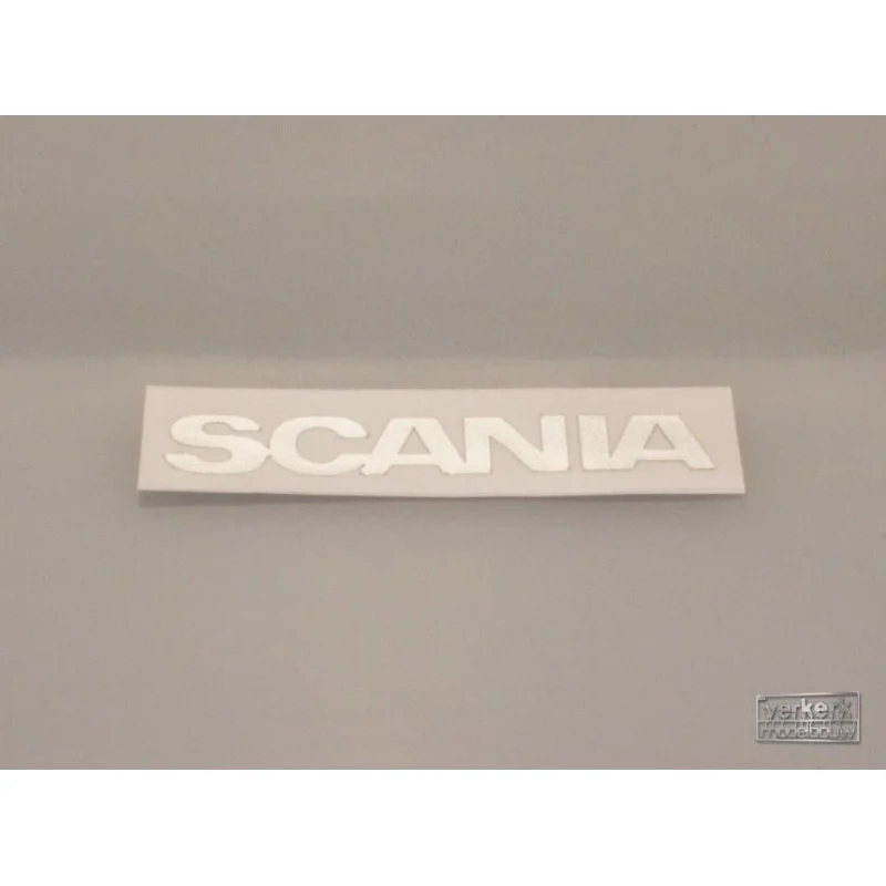 Scania Logo Chromen Sticker 1 Scania Logo Chromen Sticker