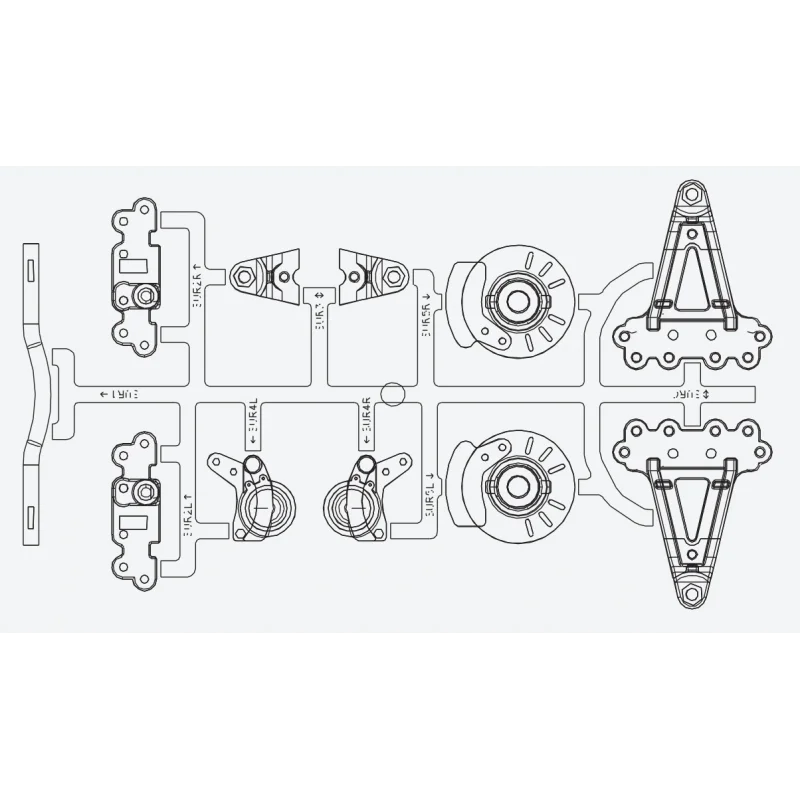 Verkerk Volvo FH16 Ophanging Achteras Delen 1 Verkerk Volvo FH16 Ophanging Achteras Delen