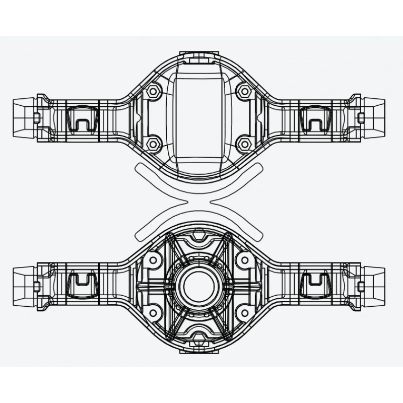 Verkerk Volvo FH16 Achteras Buitenbehuizing 1 Verkerk Volvo FH16 Achteras Buitenbehuizing