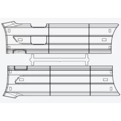 Verkerk Volvo FH16 Sideskirt Panelen