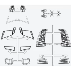 Verkerk Volvo FH16 Koplampen