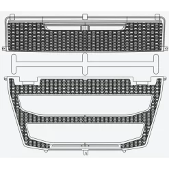 Verkerk Volvo FH16 750 Grill Mesh