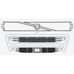Verkerk Volvo FH16 Grill Inleg Stukken