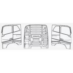 Verkerk Volvo FH16 Cabine Wanden