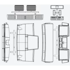 Verkerk Volvo FH16 Interieur Bovenkasten