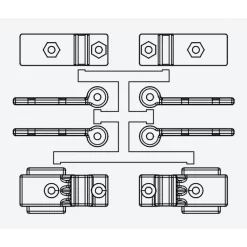 Verkerk Volvo FH16 Cabine Scharnieren