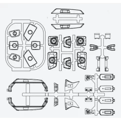 Verkerk Volvo FH16 Spiegelset