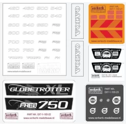 Verkerk Volvo FH16 Sticker Set
