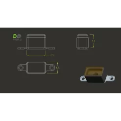 Zijmarkeringslicht Met Beugel Chassis Montage 7 Zijmarkeringslicht Met Beugel Chassis Montage -Speelgoedwinkel Voor Vrachtwagens wte side marker lights with brackets 2pcs 125 4 800x800w