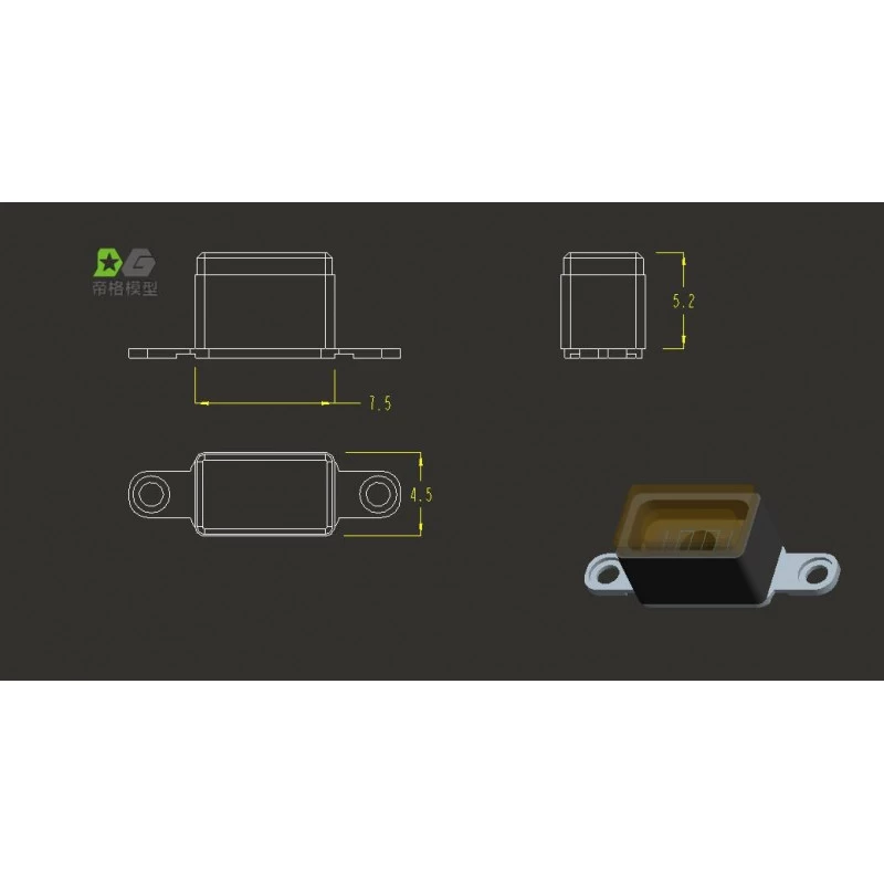 Zijmarkeringslicht Met Beugel Chassis Montage 4 Zijmarkeringslicht Met Beugel Chassis Montage - Afbeelding 4